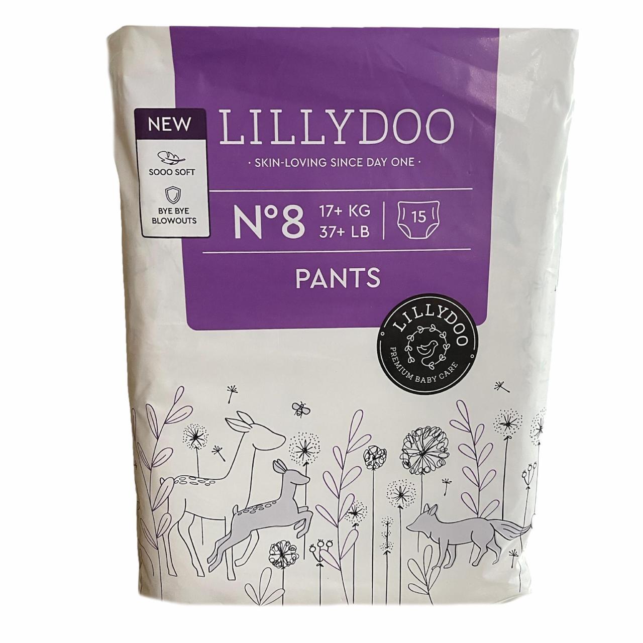 Підгузки-трусики Lillydoo 8 17+ кг 15 шт. (2686046368)
