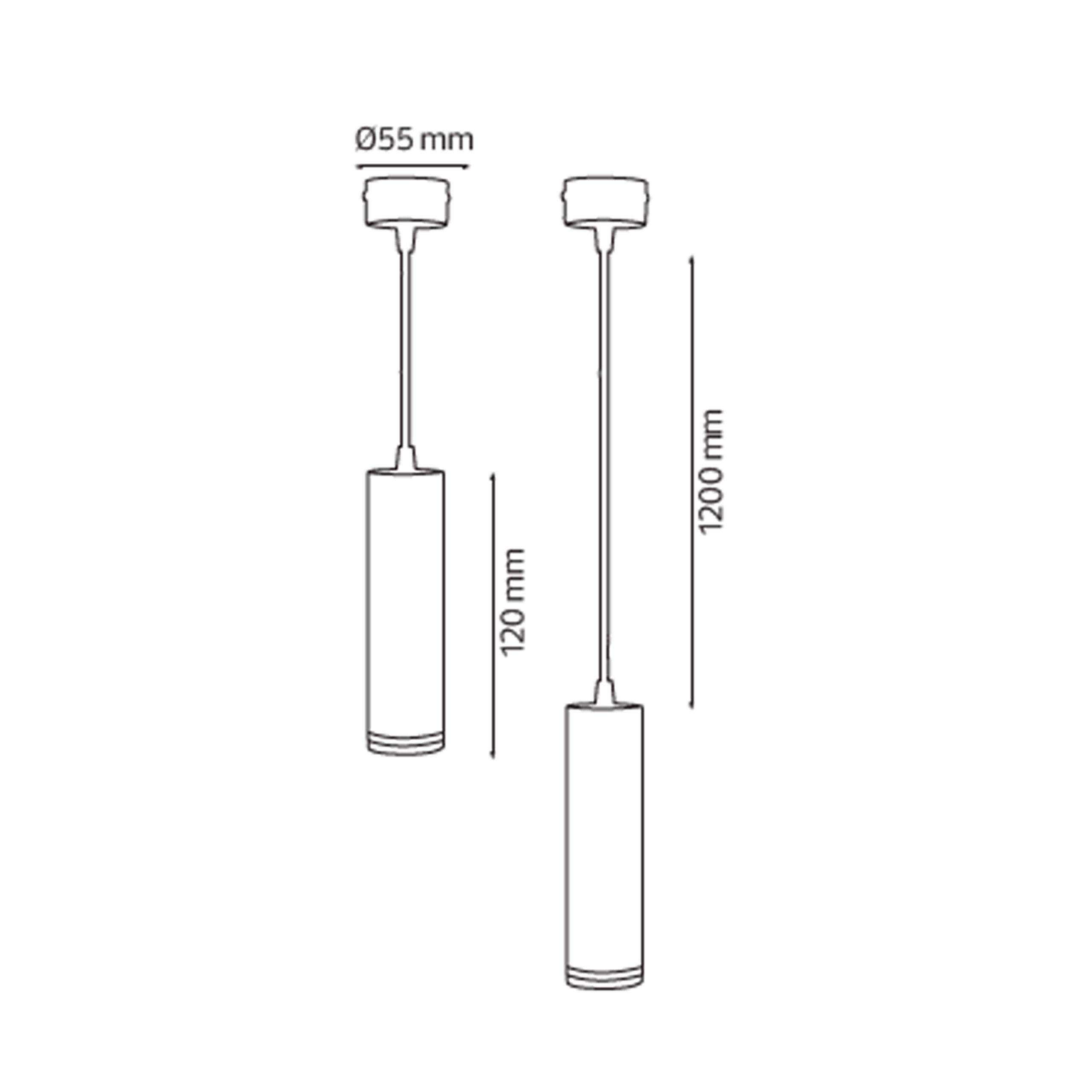 Светильник подвесной HOROZ ELECTRIC Vertex GU10 Белый (021-024-0001-020) - фото 2