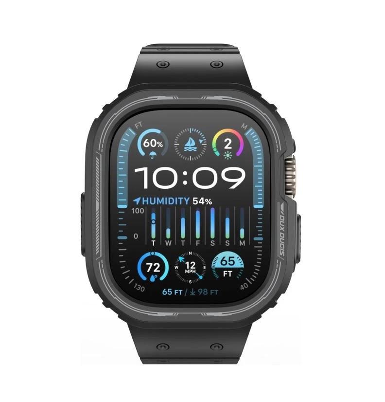 Чехол защитный с ремешком Dux Ducis OA Series для Apple Watch 38/40/41 мм Black (6934913023891)