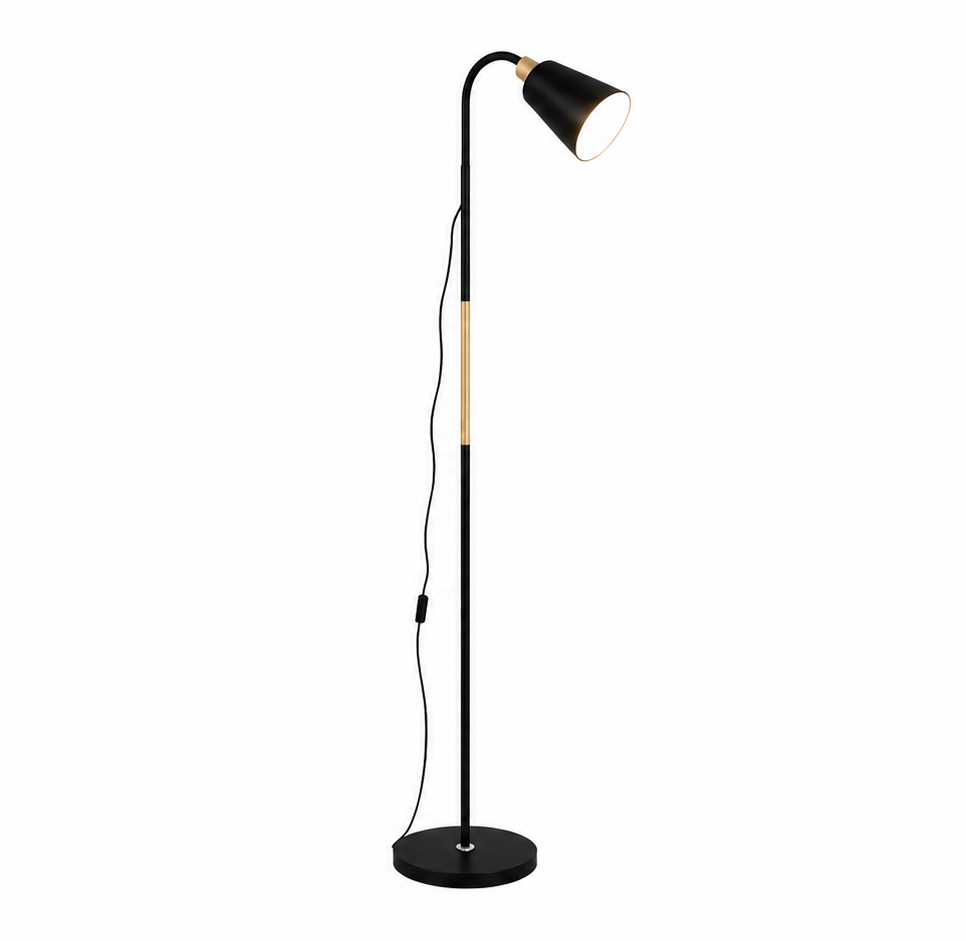 Торшер Luminaria TERRA 1xE27 H1700 Black/Gold (36906095)