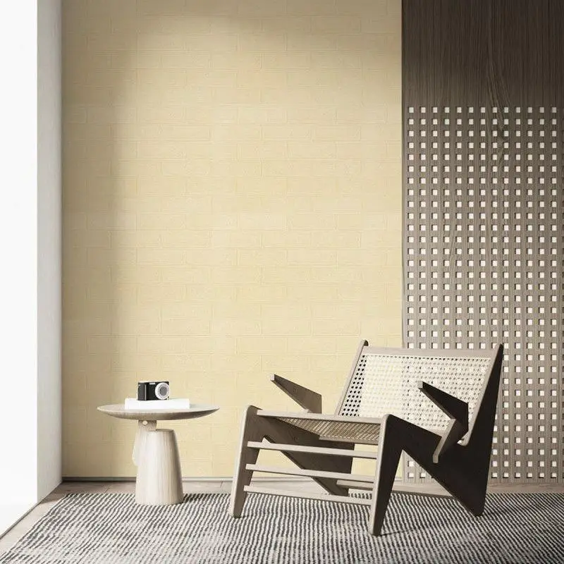 3D-панель декоративна самоклеюча під цеглу 700x770x3 мм Бежевий (BN3-002) - фото 2