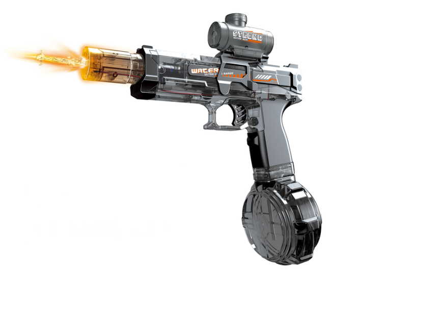 Пистолет водяной Ice Rat water gun с LED-подсветкой 500 мл Черный