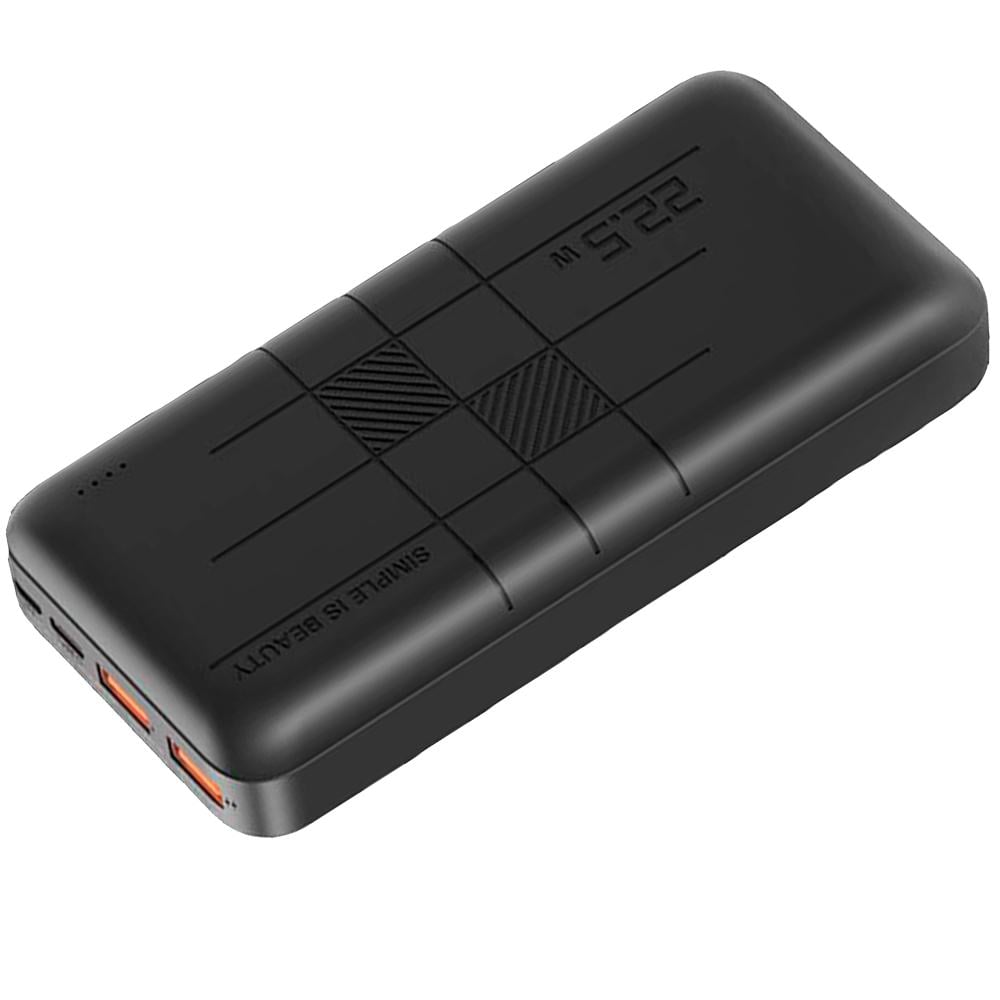 Універсальна мобільна батарея XO PR188 20000mAh Black