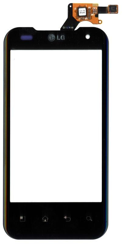 Тачскрин для смартфона LG P990 Optimus 2X Черный