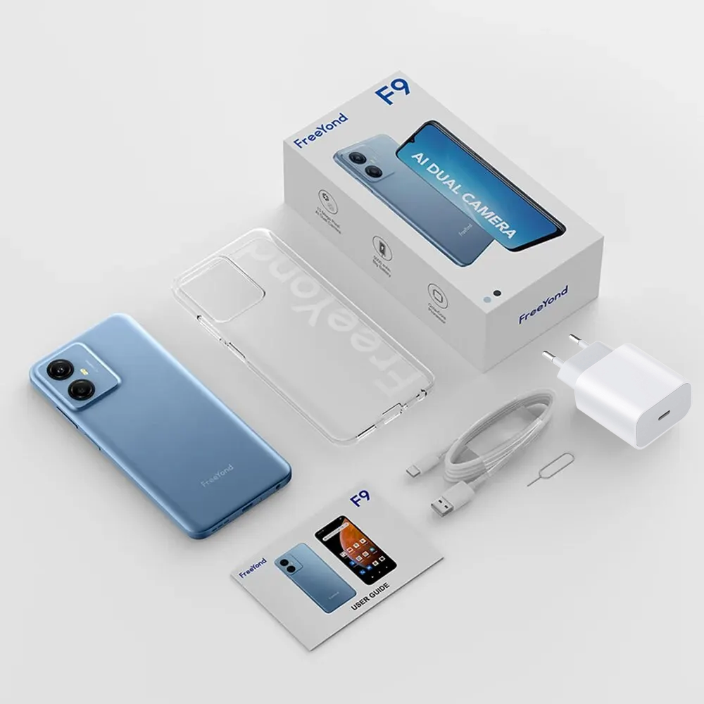 Смартфон FreeYond F9 3GB 128GB 6,52" Blue (00360) - фото 2 Смартфон FreeYond F9 3GB 128GB 6,52" Blue (00360) - фото 2