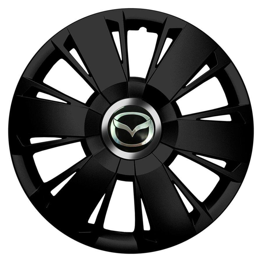 Комплект колпаков JAWOPLAST Sportivo R14 для Mazda 4 шт. Black (28434557)