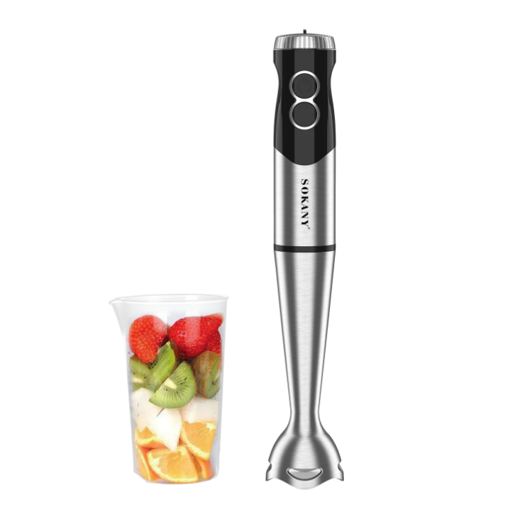 Блендер погружной SOKANY SK-02006 2 скорости Turbo нержавеющая сталь 800 Вт (2777349921)