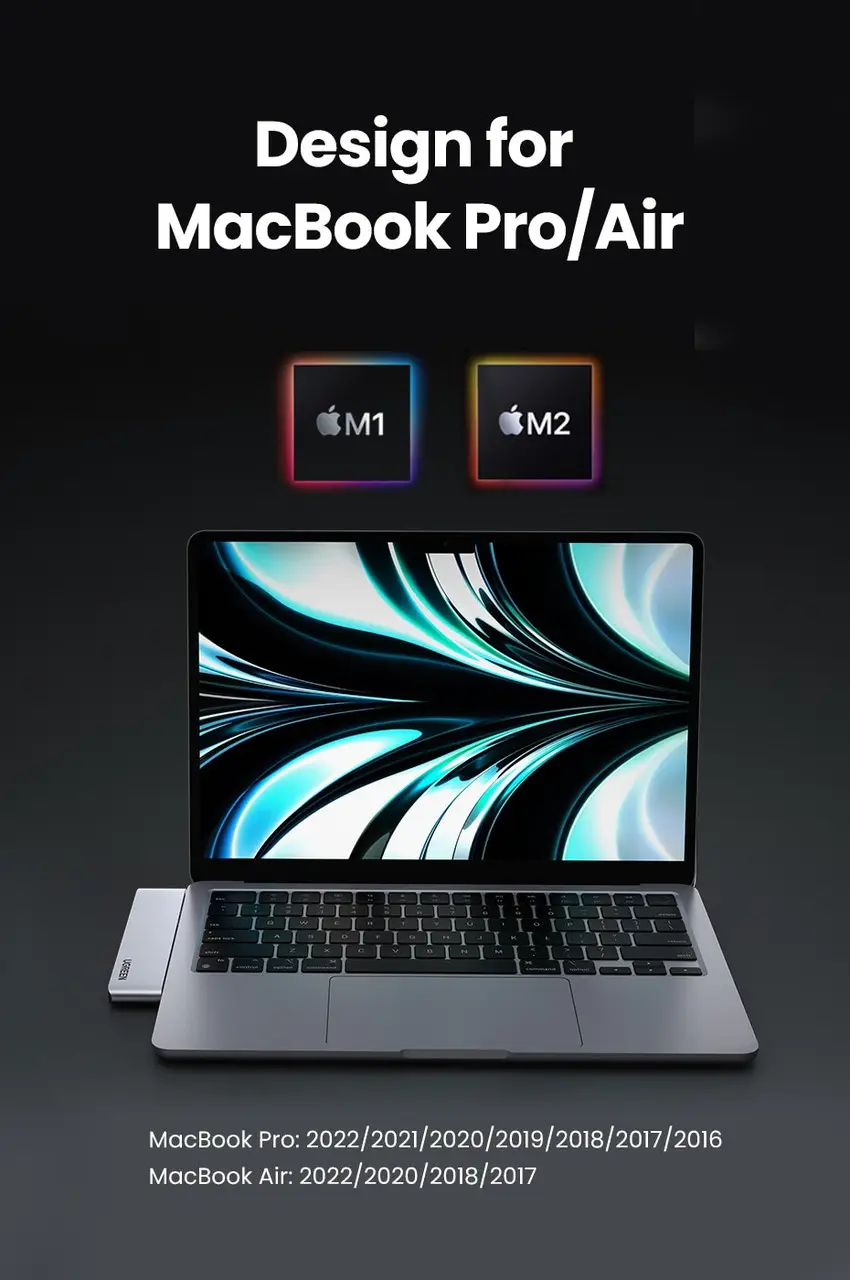 Концентратор UGREEN CM356 HDMI для MacBook Pro Air (80548) - фото 2