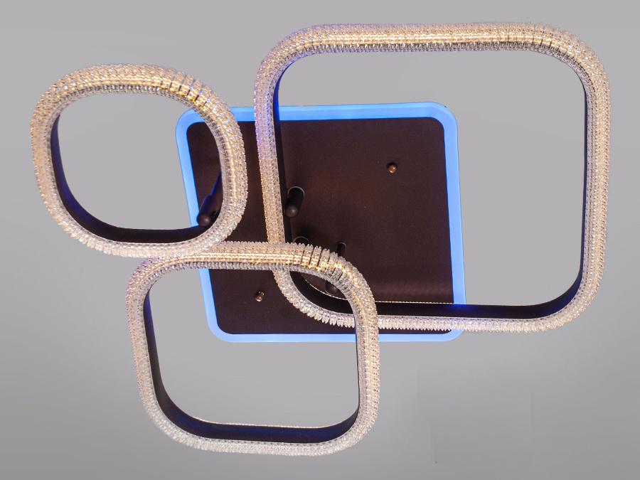 Люстра потолочная Octav с диммером и LED подсветкой 90 Вт (MX66006/3CF LED)