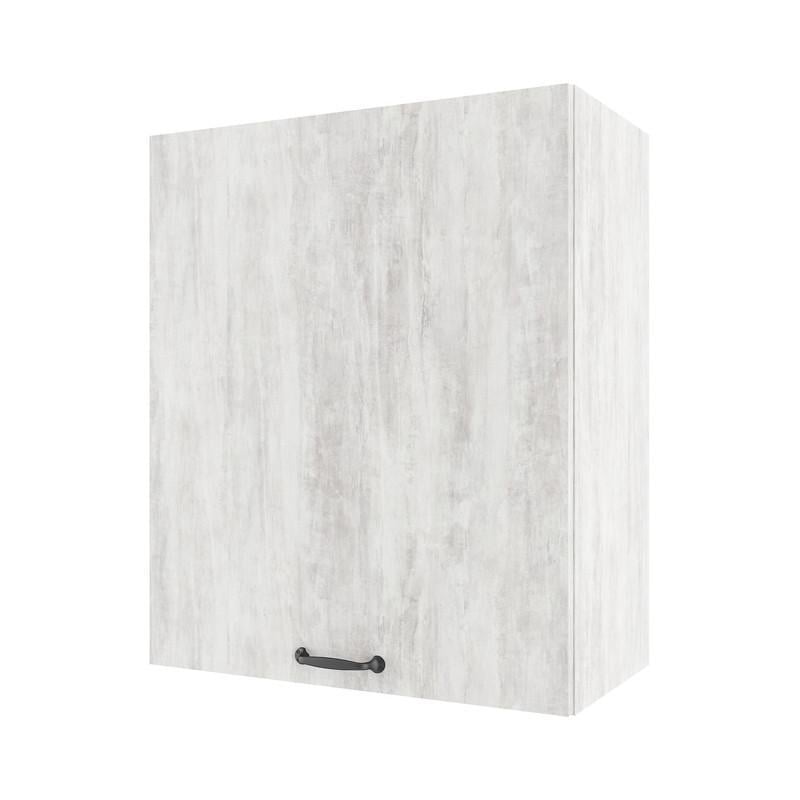 Шкаф навесной верхний для посуды 600х317х718 мм Бетон (H-20)