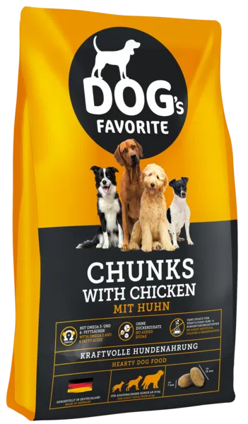 Корм для собак Happy Dog Dogs Favorit з куркою 15 кг