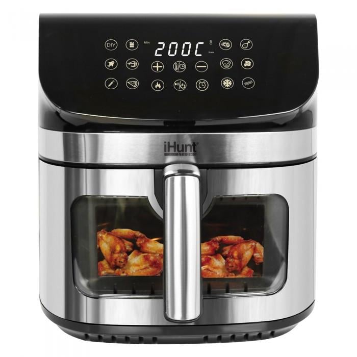Аэрофритюрница iHunt BRO Air Fryer II Ultra с двойным нагреванием верхний и нижний 9 л (2538488348)