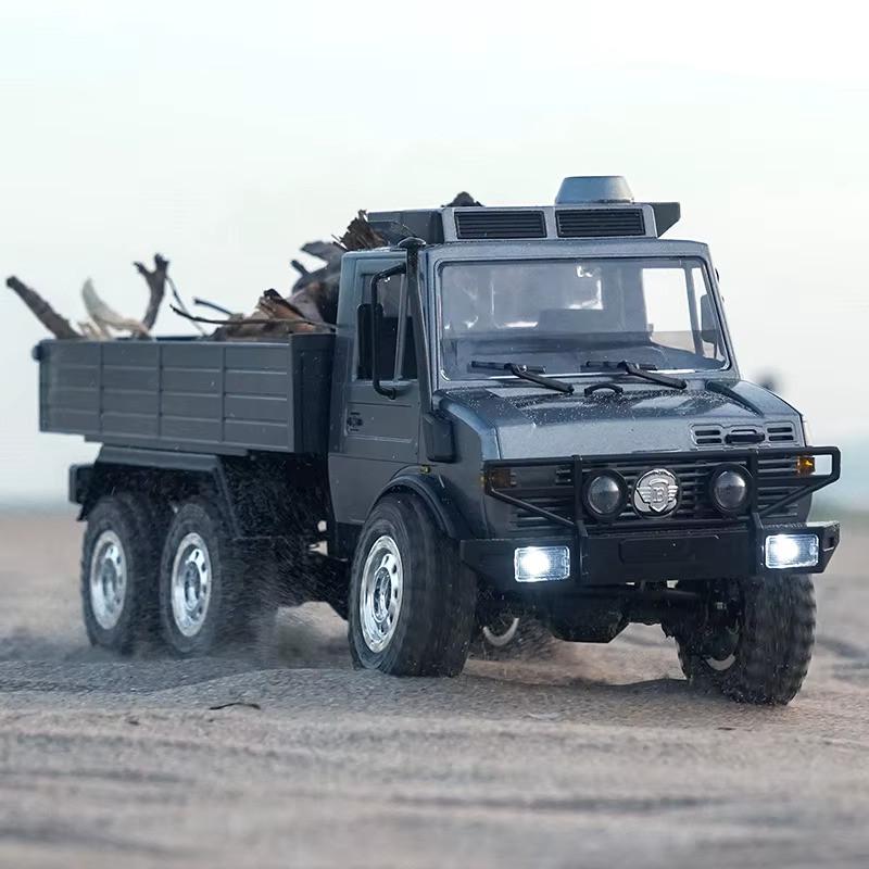 Машина радіокерована JJRC C8823 Mercedes Unimog 6x6 Сірий - фото 3 Машина радіокерована JJRC C8823 Mercedes Unimog 6x6 Сірий - фото 3