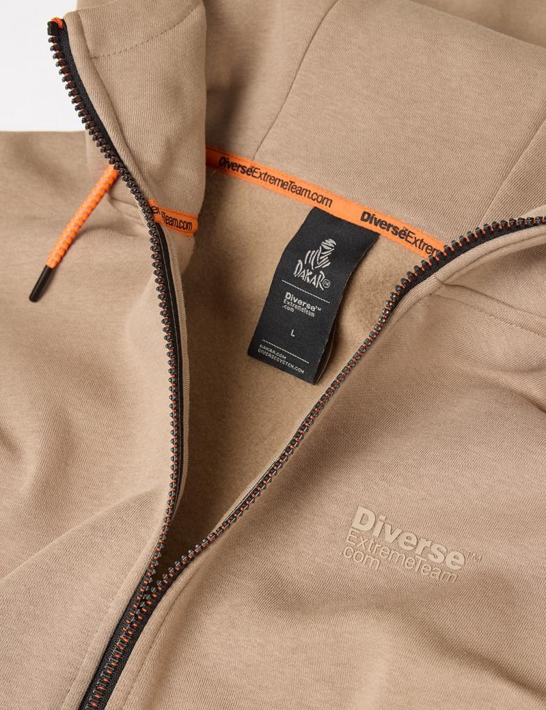 Толстовка чоловіча Diverse DKR ZIP H24 XL Пісочний (5905384065742) - фото 5 Толстовка чоловіча Diverse DKR ZIP H24 XL Пісочний (5905384065742) - фото 5