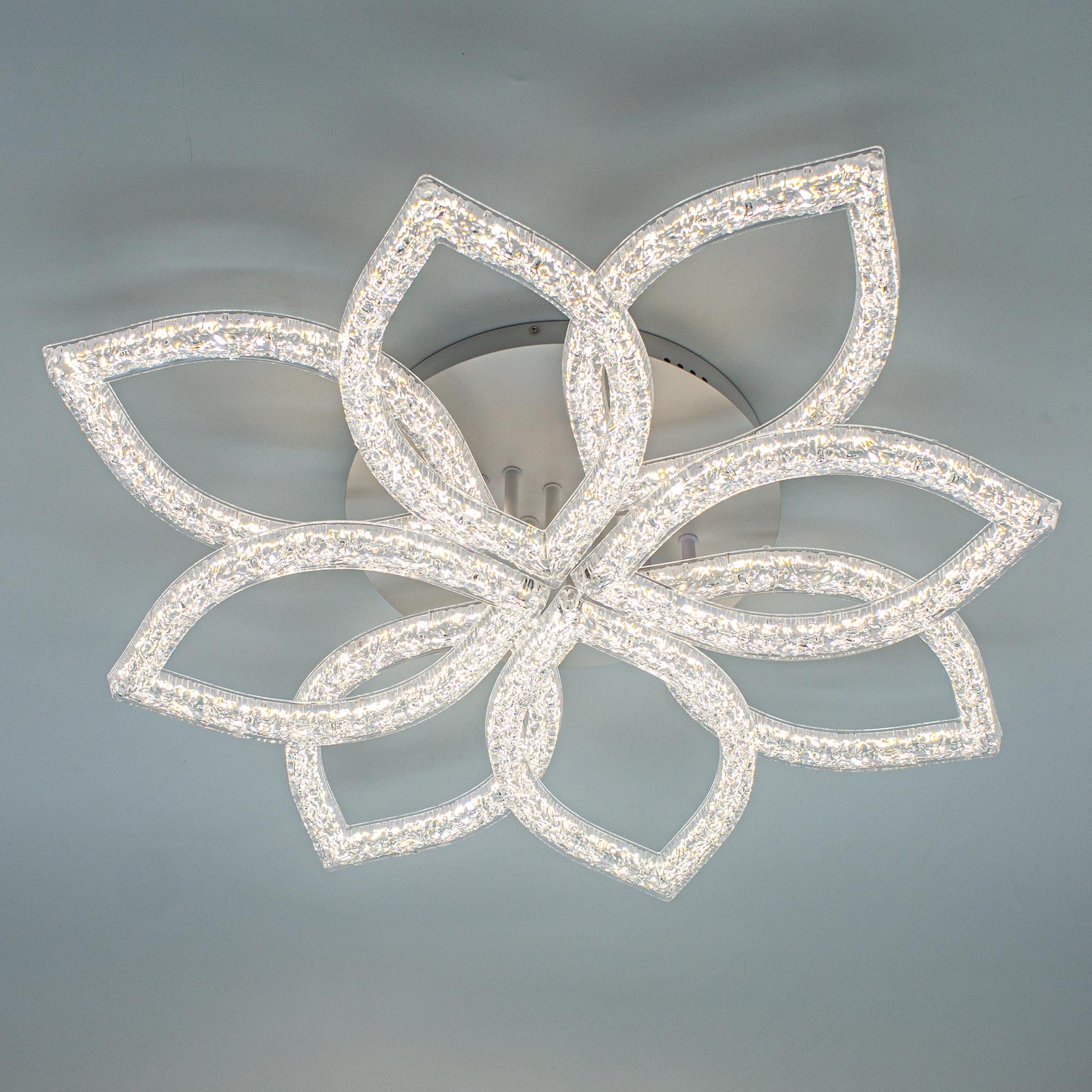 Люстра світлодіодна керована ESLLSE PELUSTKA 100 Вт 745x120 мм Білий (10682)