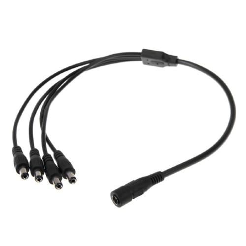 Розгалужувач живлення CCTV 1x4 5,5x2,1 мм (501916)