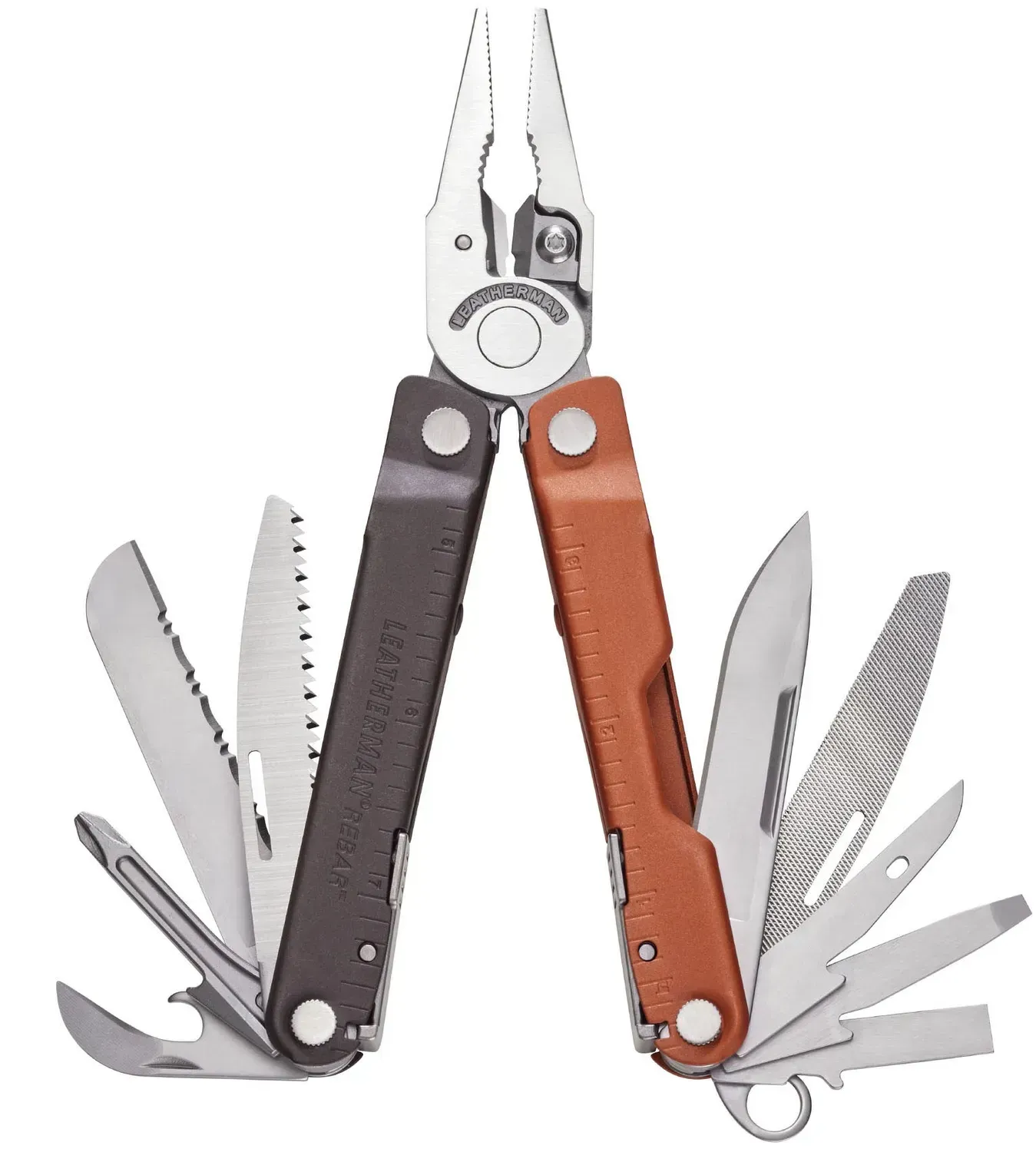 Мультитул Leatherman Rebar Burnt Sienna 17 инструментов с чехлом (26068292) Мультитул Leatherman Rebar Burnt Sienna 17 инструментов с чехлом (26068292)