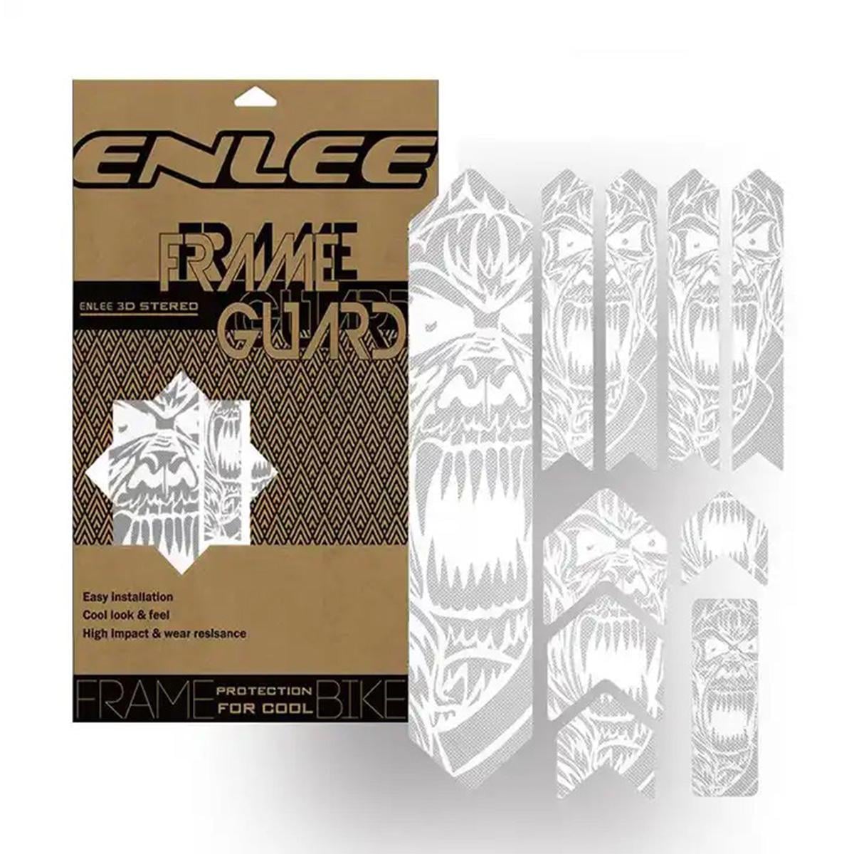 Наклейки защитные 3D на раму велосипеда Enlee Guard FG-10 стиль 6 (EN-FG10-6-3436)