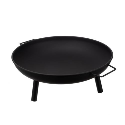 Костер садовый Kaminer 25379 Ø58 см с ручками Черный