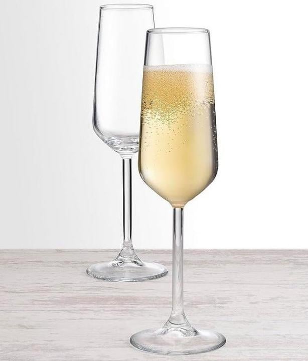 Набір фужерів Pasabahce Allegra для шампанського 2 шт. 195 мл - фото 1