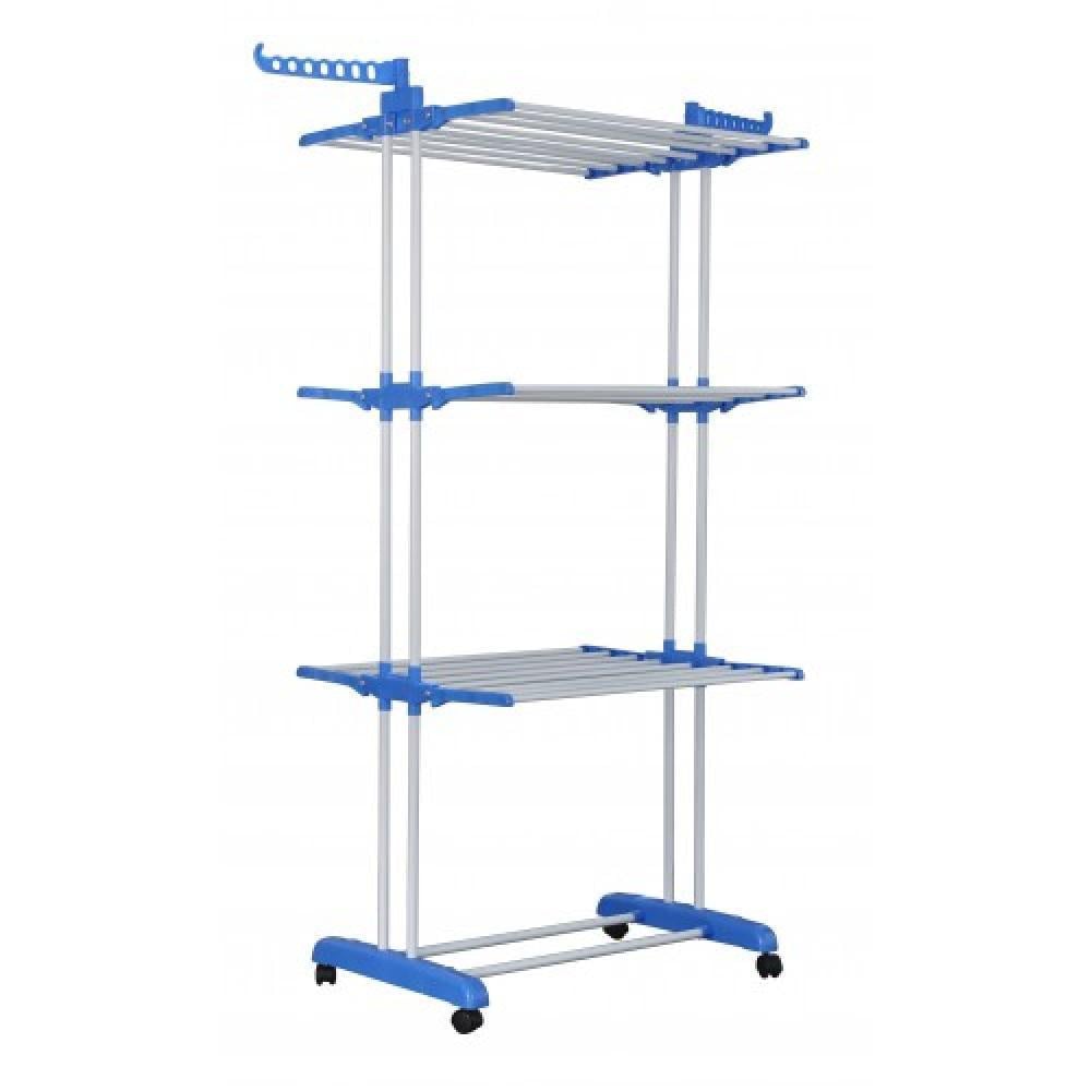 Сушилка многоярусная Garment rack with wheels для белья до 40 кг - фото 3