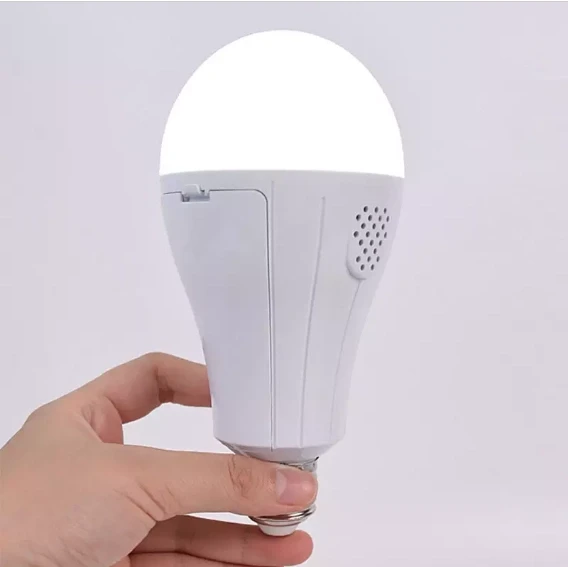 Лампочка светодиодная аварийная E27 UKC Led Bulb с аккумулятором 2x18650 (8442) - фото 5 Лампочка светодиодная аварийная E27 UKC Led Bulb с аккумулятором 2x18650 (8442) - фото 5