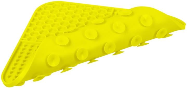 Килимок антистрес для собак силіконовий для злизування ласощів Жовтий (000492)