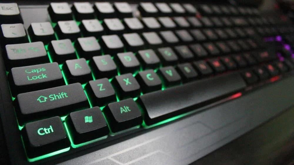 Клавиатура и мышь Zeus Gaming Keyboard 710 с LED Черный - фото 4