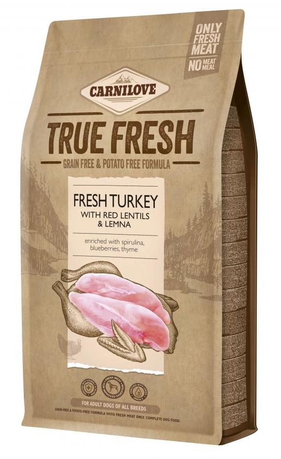 Корм беззерновий для собак Carnilove True Fresh Turkey for dogs всіх порід зі свіжої індички 4 кг (1789933174) - фото 1