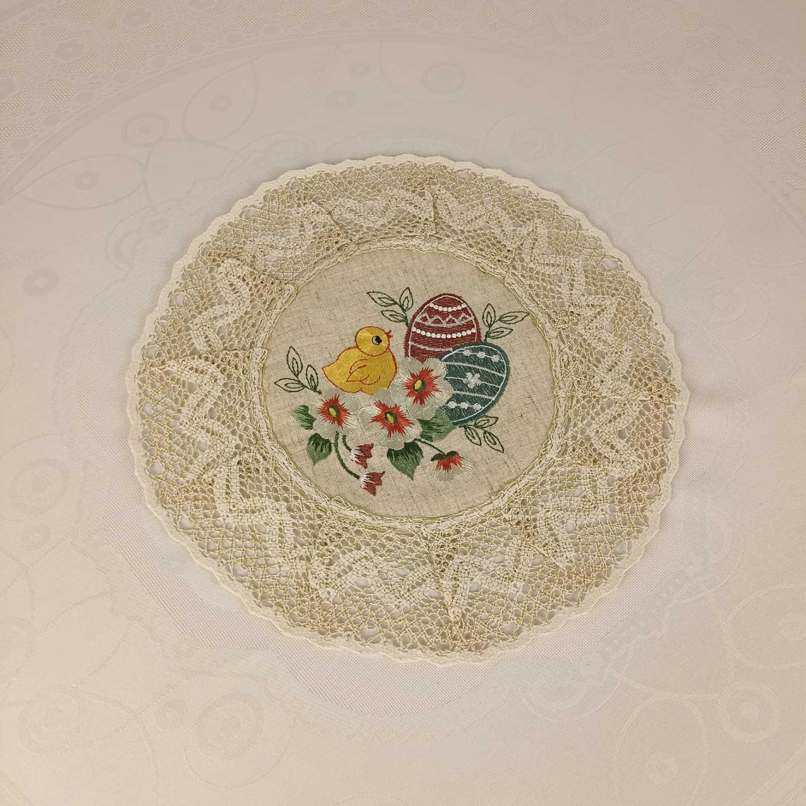 Салфетка пасхальная YM81353 d 30 см (CN37778)