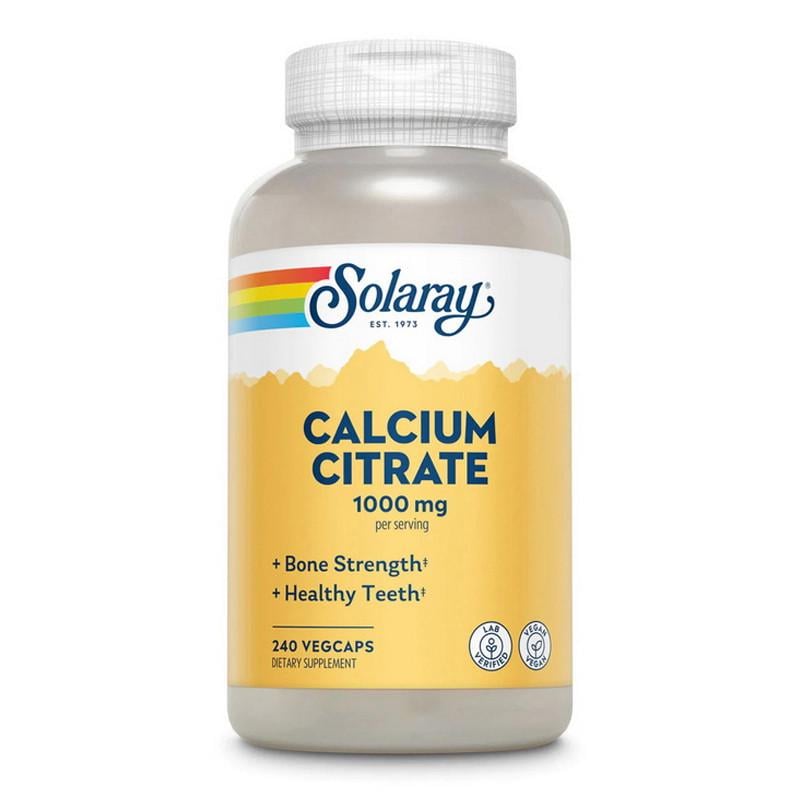 Кальция цитрат Solaray Calcium Citrate 1000 mg 240 капс. (20335-01)