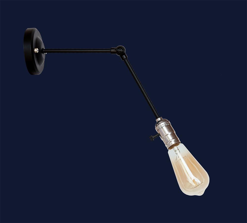 Бра 752WK3401-1 Хром/Чорний (LVS04363) - фото 2 Бра 752WK3401-1 Хром/Чорний (LVS04363) - фото 2