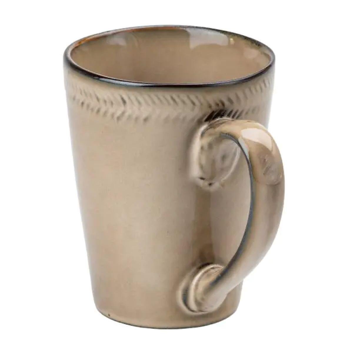 Чашка керамическая Light House для чая и кофе 300 мл Бежевый (LG-20145) - фото 3
