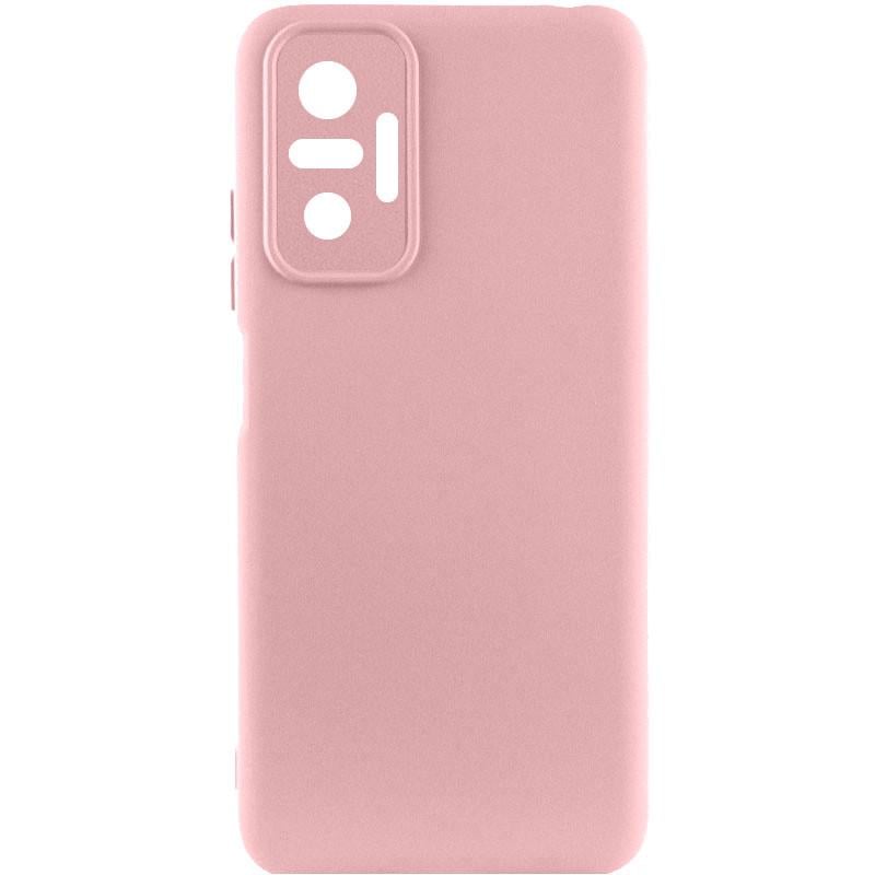 Противоударный чехол Silicone Cover Lakshmi Full Camera (A) для Xiaomi Redmi Note 10 Pro / 10 Pro Max Розовый