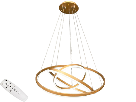 Люстра с диммером LED D8174-800+600+400G dimmer (2437597189)