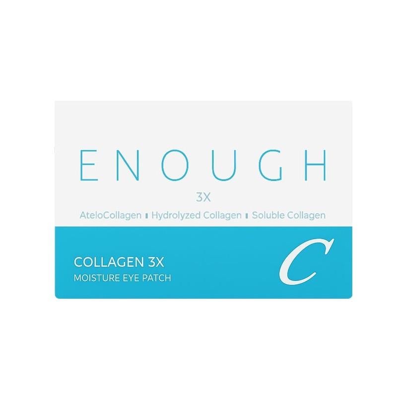 Патчи под глаза гидрогелевые с тройным коллагеном ENOUGH Collagen 3X Moisture Eye Patch 60 шт (2938454723)
