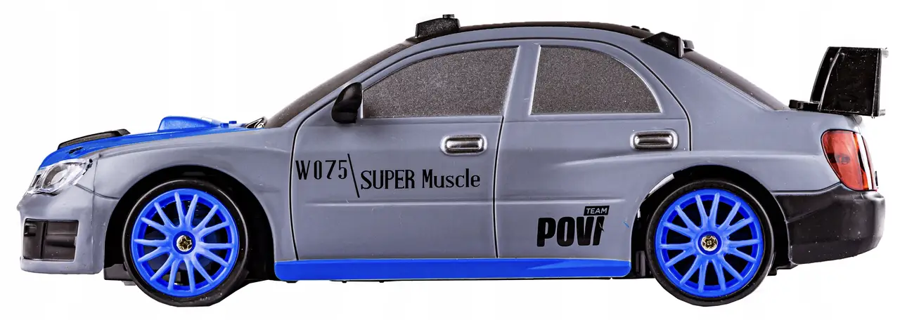 Машинка для дрифту на радіокеруванні повнопривідна Subaru Сіро-блакитний (hh1-qdj-k0z) - фото 4