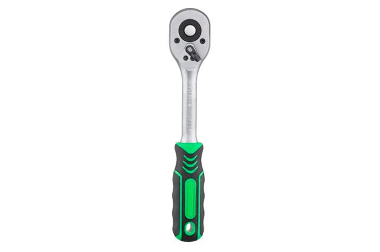 Рукоятка із храповим механізмом Intertool 3/8"x72T (HT-2125)