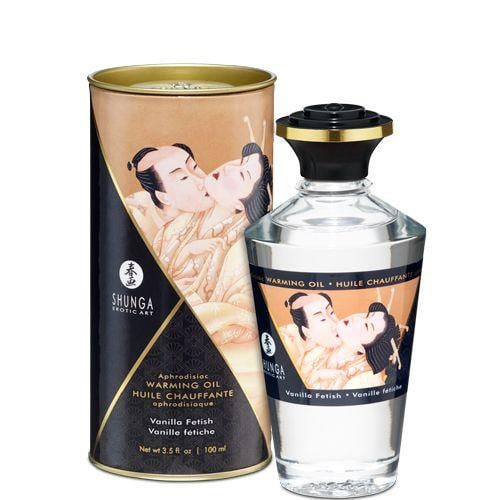 Масло разогревающее Shunga APHRODISIAC WARMING OIL Vanilla Fetish 100 мл (SO2496)
