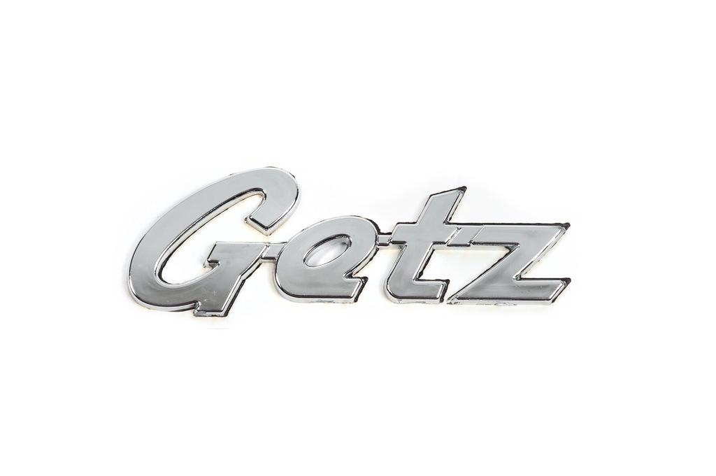 Надпись Getz Davs Auto для Hyundai Getz abs-пластик Хром