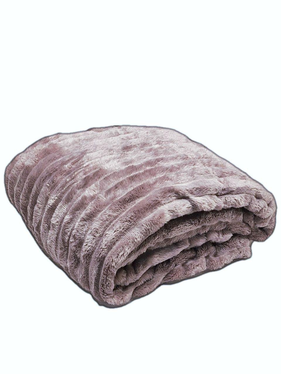 Плед флісовий Шарпей 150x200 см Пудрово-рожевий (1123) - фото 1 Плед флісовий Шарпей 150x200 см Пудрово-рожевий (1123) - фото 1