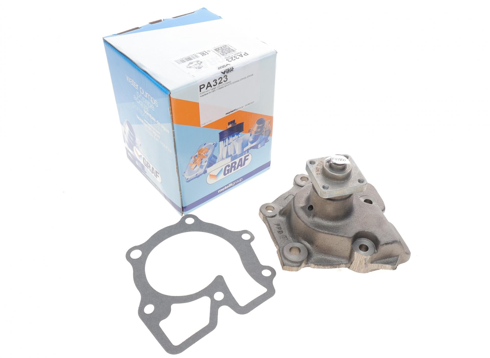 Помпа воды Graf Ford Transit III/IV/V/VI 2.5DI/TD/TDI 83-00 R/B 6 лоп. PA323