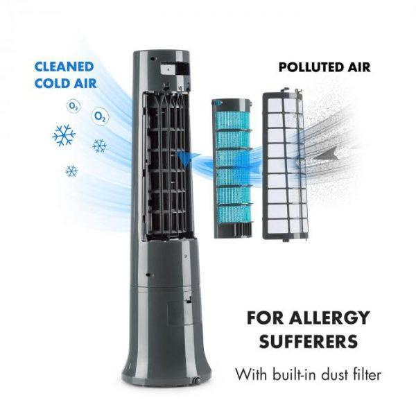 Повітроохолоджувач KLARSTEIN Highrise 3в1 з пультом (10031488) - фото 7 Повітроохолоджувач KLARSTEIN Highrise 3в1 з пультом (10031488) - фото 7