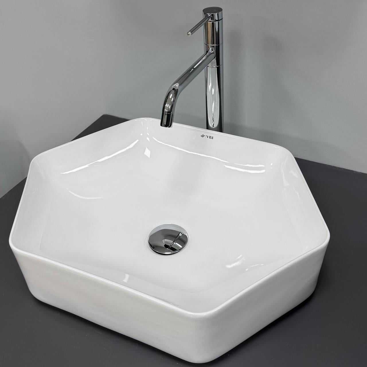 Умывальник накладной VBI QUAGLIO White (2958592001)