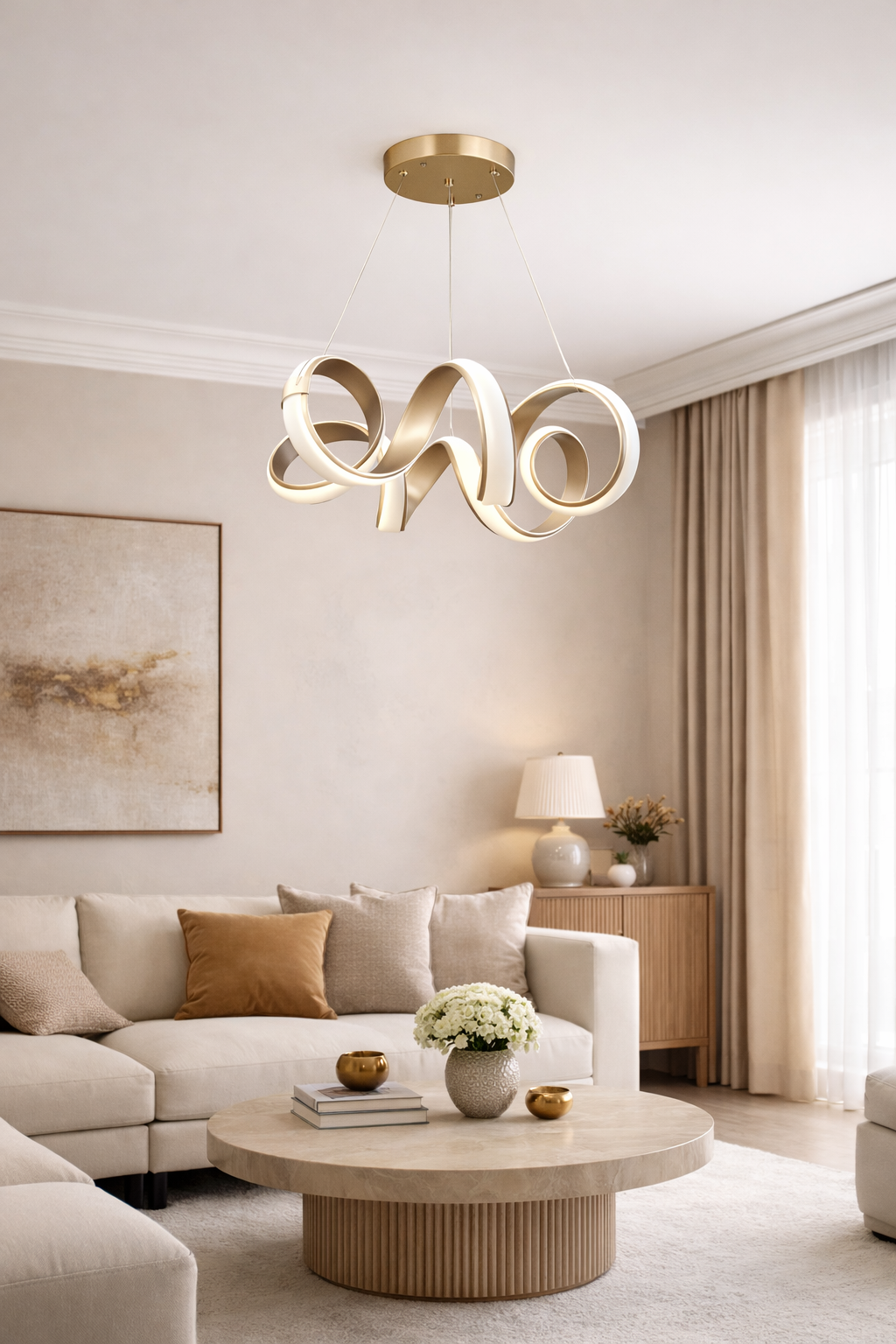 Люстра Flow Ring LED 3 режими 169W (20182/10CF)