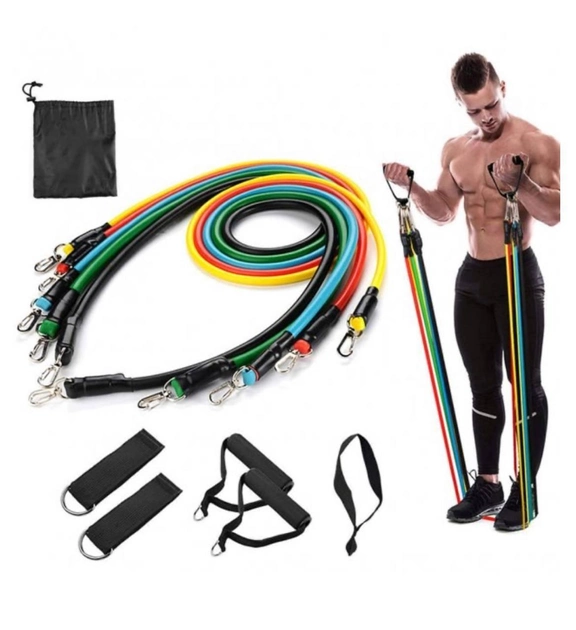 Набор для тренировок Push Up эспандер с колесом Фитнес (13932500) - фото 2