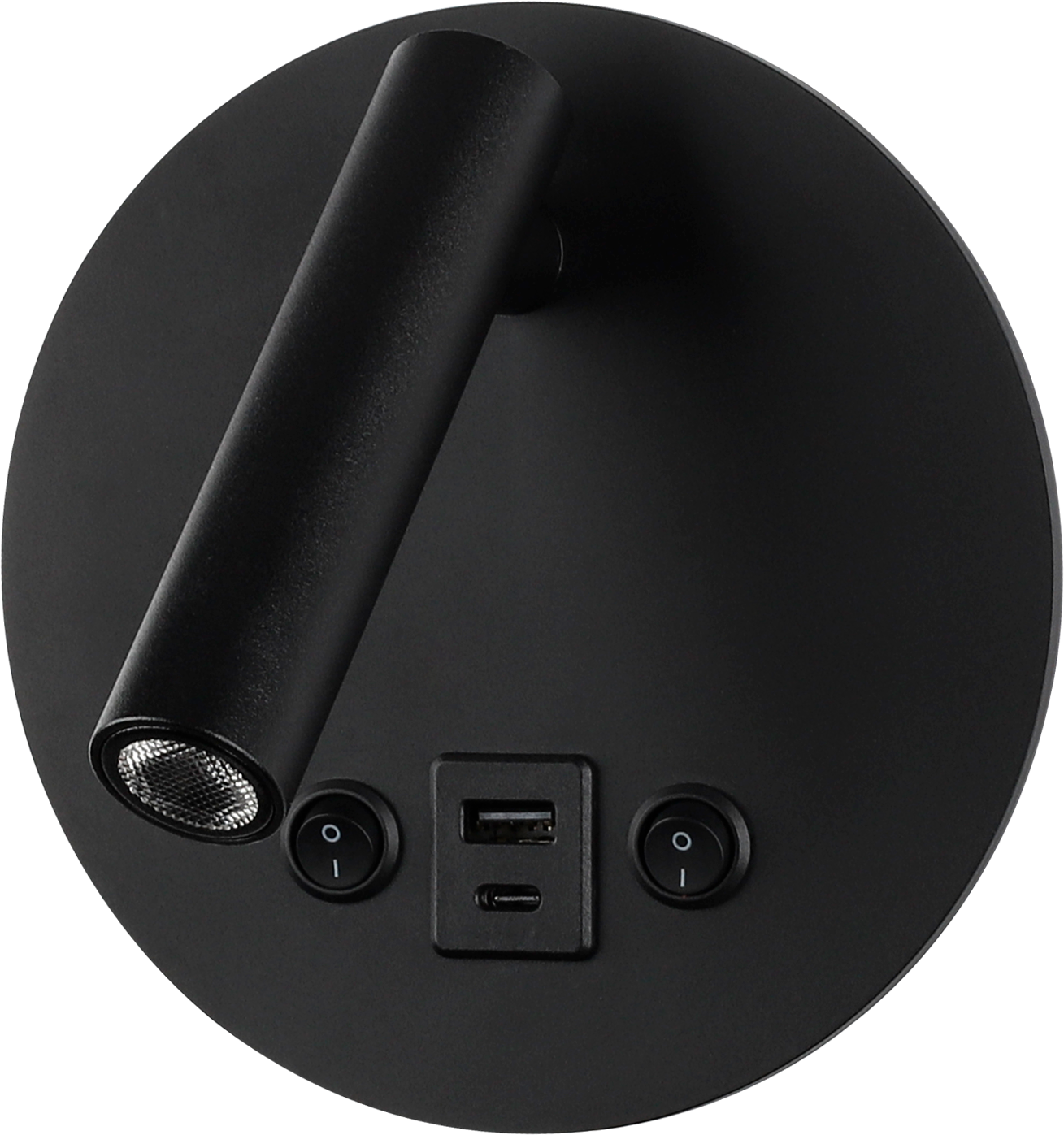 Светильник светодиодный настенный CHARG 8W 145x80 220V IP20 Black (24630922)