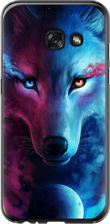 Чехол на Samsung Galaxy A3 (2017) Арт-волк (3999u-443-42517)