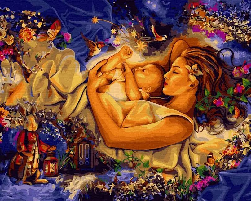 Картина по номерам Brushme Яркие сны 40x50 см (BRM41421) Картина по номерам Brushme Яркие сны 40x50 см (BRM41421)