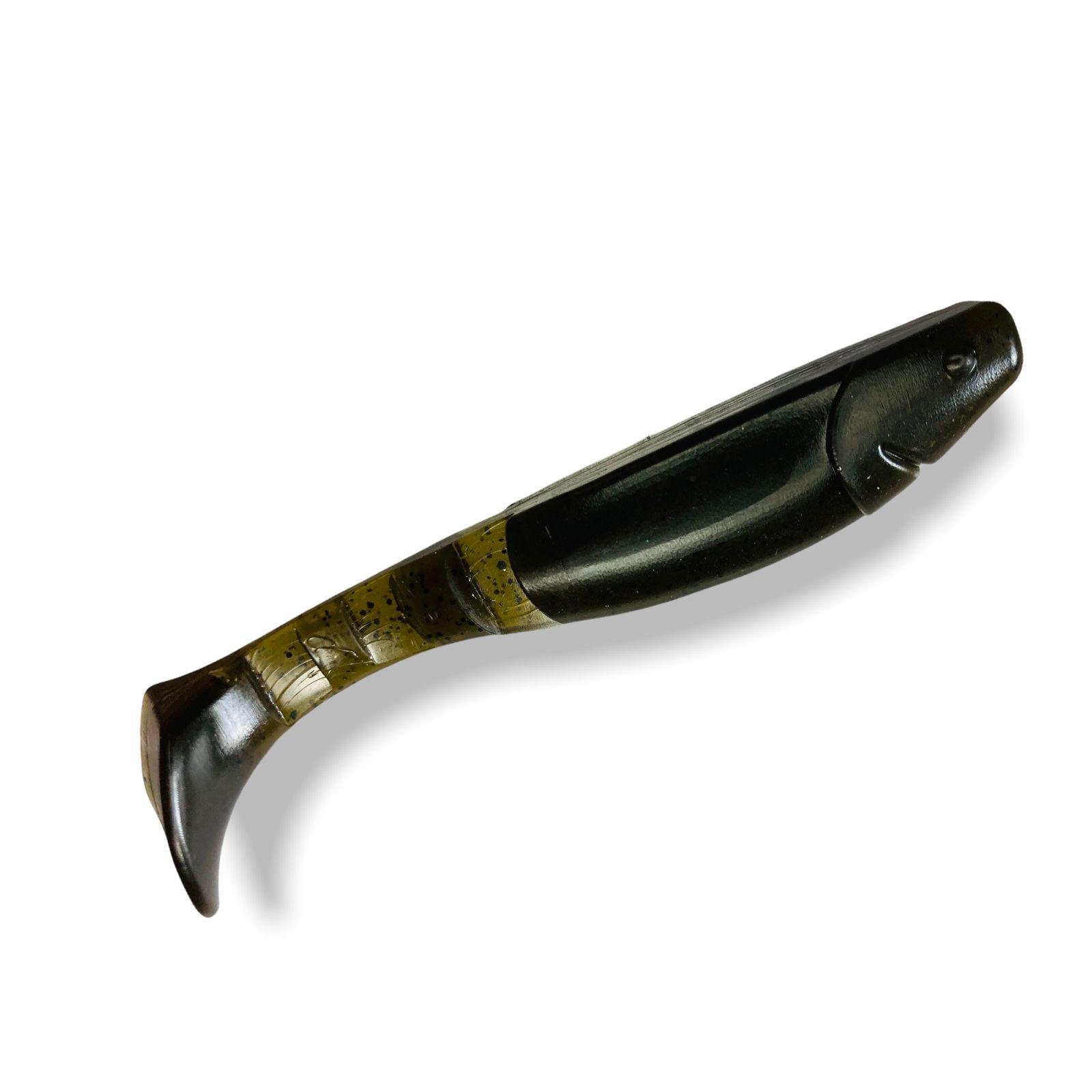 Приманки Big Baits Hoof речная серия 4,2" 4 шт. # 106 Green Pumpkin (2425106) - фото 4 Приманки Big Baits Hoof речная серия 4,2" 4 шт. # 106 Green Pumpkin (2425106) - фото 4